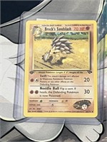 Pokemon Brocks Sandslash 36/132 1St Edition