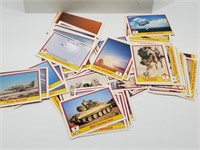 About 50  Desert Storm Collector Cards