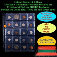 Unique Father & 2 Sons US ONLY Collection,The kids