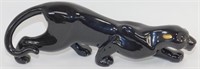 * 1994 Lenox Black Panther with Hand Painted Gold