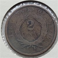 1865 2 CENT G