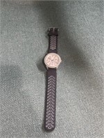 Stainless steel back watch