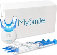 New MySmile Teeth Whitening Kit with LED Light, 3