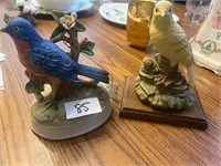 GORHAM MUSIC BOX AND BIRD STATUE