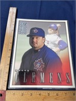 Large Roger Clemens Baseball Donruss Studio