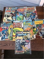 Vintage lot of Superman comics