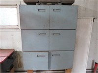 3 Metal Cabinets