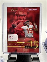 PATRICK MAHOMES II FOOTBALL CARD