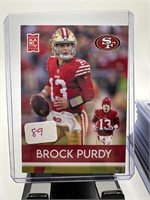 BROCK BURDY FOOTBALL CARD