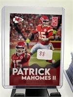 PATRICK MAHOMES II FOOTBALL CARD