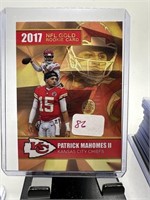 PATRICK MAHOMES II FOOTBALL CARD