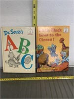 2 Dr. Seuss books A B C & Little Black
