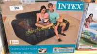 Intex queen inflatable sleeper sofa
