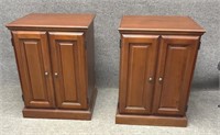 Pair of Media Storage Cabinets