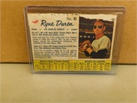 1962 Post Cereal Ryne Duren #81 Baseball Card