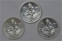 3 - 1984 Engelhard Prospectors (3ozt TW)