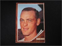 1962 TOPPS #222 JERRY ZIMMERMAN TWINS