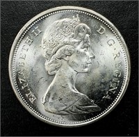 Silver 11.5G Canadian 50Cent Coin