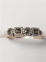 $80 Silver Marcasite Ring