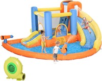 $380  Outsunny Inflatable Water Slide  Kids Bounce