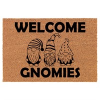 Welcome Doormat Coco Coir Door Mat Welcome Gnomies