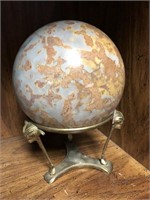Large natural stone decorative ball