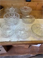 7 glass bowls