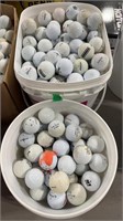 2 BOXES OF GOLF BALLS