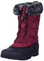 Size 8 Kamik Womens Momentum 3 Snow Boot, Red, 8