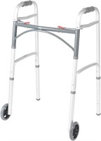 B267  Drive Medical Folding Walker 5 Wheels