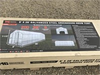 NEW Galvanized Steel 8' x 26' Greenhouse in box