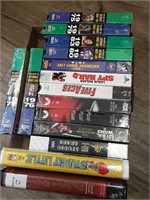 Box VHS tapes