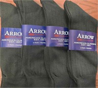 12 Pairs Arrow Men's Dress Socks (7-12)