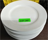 White 10 1/2" Dinner Plate