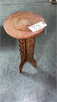 Carved Wooden Plant stand