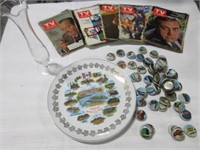 Collection of Expo 1967 bottle caps