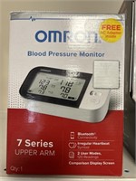 Omron blood pressure monitor