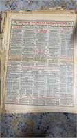 Brandon Sun Newspapers From Aug 1922 & 1958 Freder
