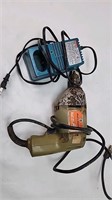 Back & decker drill and Makita battery charger