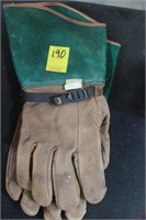 Set of Welding Gloves Leather