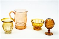 Decorative Brown Glass