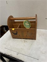Wooden Carry Caddy
