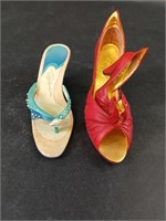 Set of Two Just The Right Shoe One Mini Figurine