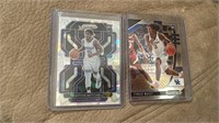 Prizm Davion Mitchell, Tyrese Maxey lot of 2