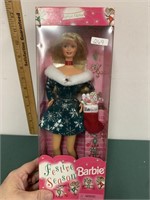 1997 FESTIVE SEASON BARBIE-NIB