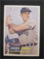 1957 TOPPS #23 SHERM LOLLAR WHITE SOX