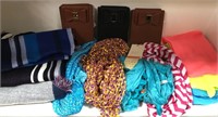 11 - LOT OF SCARVES & CROSSBODY PURSES (R12)