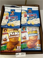 Lot of Little Debbie's Snack Cakes