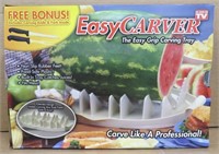Easy Carver Carving Tray With Knife And Fork