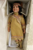 BRAND NEW INDIAN DOLL WITH BOX